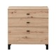 ΣΥΡΤΑΡΙΕΡΑ ALMOND 77 3F ARTISAN OAK ΧΡΩΜΑ 77x35x78εκ ΣΥΡΤΑΡΙΕΡΑ ALMOND 77 3F ARTISAN OAK ΧΡΩΜΑ 77x35x78εκ
