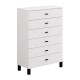 ΣΥΡΤΑΡΙΕΡΑ ALMOND 77 6F ΛΕΥΚΟ ΧΡΩΜΑ 77x35x78εκ ΣΥΡΤΑΡΙΕΡΑ ALMOND 77 6F ΛΕΥΚΟ ΧΡΩΜΑ 77x35x78εκ