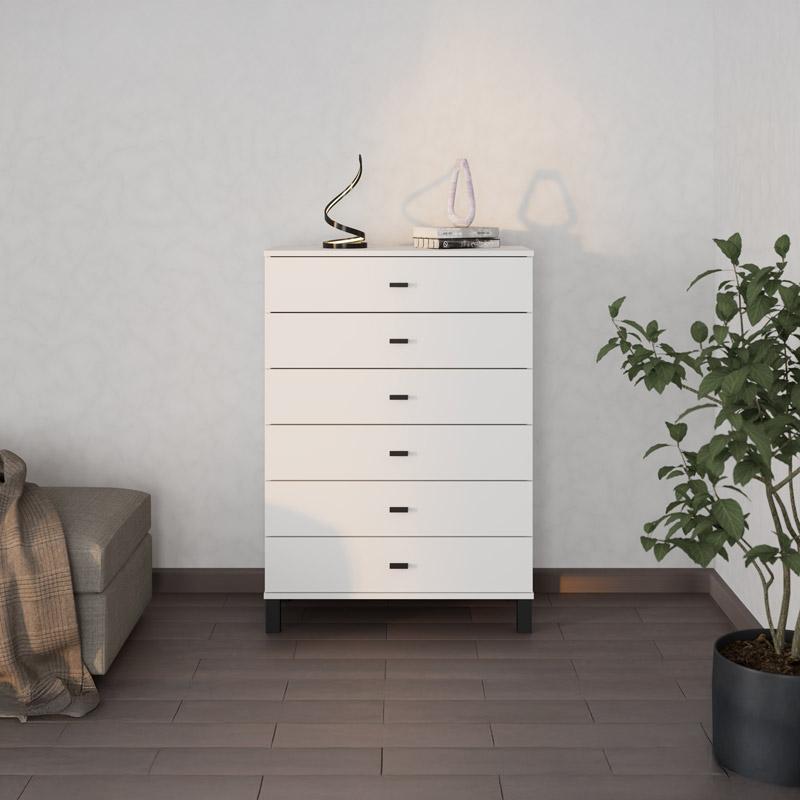 ΣΥΡΤΑΡΙΕΡΑ ALMOND 77 6F ΛΕΥΚΟ ΧΡΩΜΑ 77x35x78εκ ΣΥΡΤΑΡΙΕΡΑ ALMOND 77 6F ΛΕΥΚΟ ΧΡΩΜΑ 77x35x78εκ
