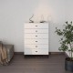 ΣΥΡΤΑΡΙΕΡΑ ALMOND 77 6F ΛΕΥΚΟ ΧΡΩΜΑ 77x35x78εκ ΣΥΡΤΑΡΙΕΡΑ ALMOND 77 6F ΛΕΥΚΟ ΧΡΩΜΑ 77x35x78εκ