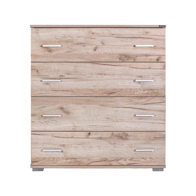 ΣΥΡΤΑΡΙΕΡΑ Fylliana Imperium 4F GREY OAK ΧΡΩΜΑ 90x44x106εκ