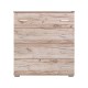ΣΥΡΤΑΡΙΕΡΑ Fylliana Imperium 4F GREY OAK ΧΡΩΜΑ 90x44x106εκ