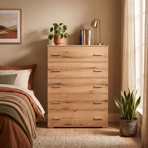 ΣΥΡΤΑΡΙΕΡΑ Fylliana New Imperium 5F ARTISAN OAK ΧΡΩΜΑ 90x44x127εκ ΣΥΡΤΑΡΙΕΡΑ Fylliana New Imperium 5F ARTISAN OAK ΧΡΩΜΑ 90x44x127εκ