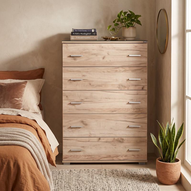 ΣΥΡΤΑΡΙΕΡΑ Fylliana New Imperium 5F GREY OAK ΧΡΩΜΑ 90x44x127εκ ΣΥΡΤΑΡΙΕΡΑ Fylliana New Imperium 5F GREY OAK ΧΡΩΜΑ 90x44x127εκ