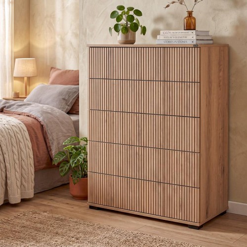 ΣΥΡΤΑΡΙΕΡΑ Fylliana New Imperium 5F NATURAL CANELLA OAK ΧΡΩΜΑ 90x44x127εκ ΣΥΡΤΑΡΙΕΡΑ Fylliana New Imperium 5F NATURAL CANELLA OAK ΧΡΩΜΑ 90x44x127εκ