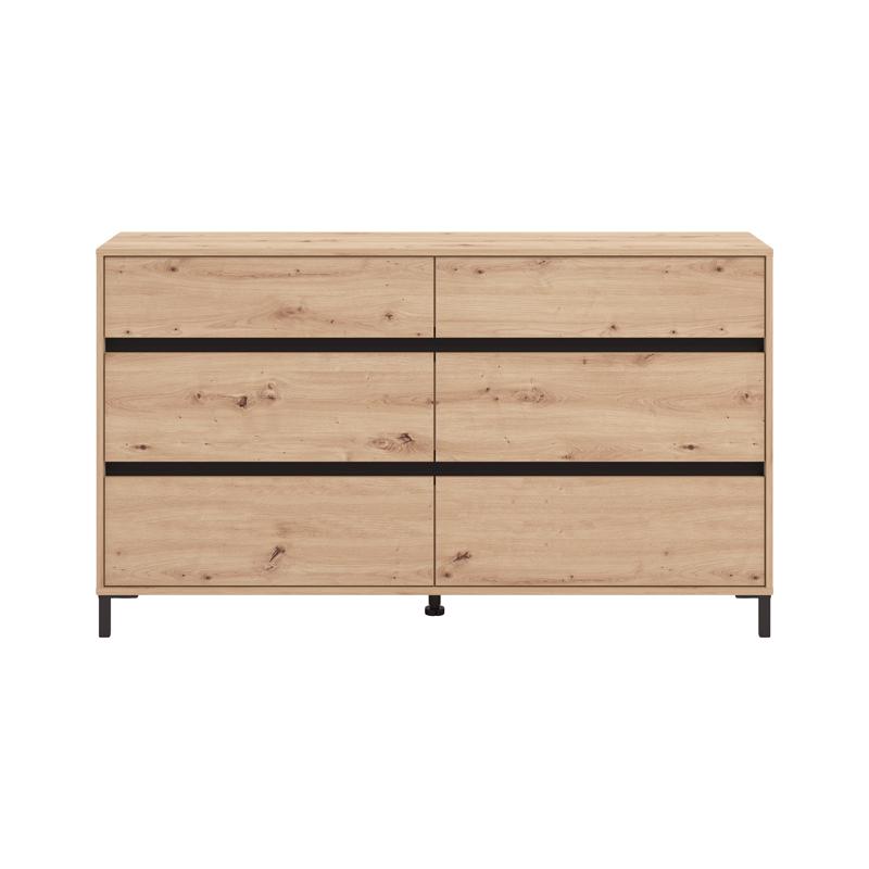 ΣΥΡΤΑΡΙΕΡΑ MARRON 157 6F ARTISAN OAK/ΜΑΥΡΟ ΜΑΤΤ ΧΡΩΜΑ 157x40x90εκ ΣΥΡΤΑΡΙΕΡΑ MARRON 157 6F ARTISAN OAK/ΜΑΥΡΟ ΜΑΤΤ ΧΡΩΜΑ 157x40x90εκ