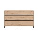 ΣΥΡΤΑΡΙΕΡΑ MARRON 157 6F ARTISAN OAK/ΜΑΥΡΟ ΜΑΤΤ ΧΡΩΜΑ 157x40x90εκ ΣΥΡΤΑΡΙΕΡΑ MARRON 157 6F ARTISAN OAK/ΜΑΥΡΟ ΜΑΤΤ ΧΡΩΜΑ 157x40x90εκ