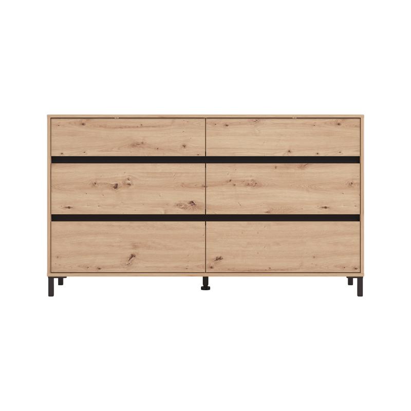 ΣΥΡΤΑΡΙΕΡΑ MARRON 157 6F ARTISAN OAK/ΜΑΥΡΟ ΜΑΤΤ ΧΡΩΜΑ 157x40x90εκ ΣΥΡΤΑΡΙΕΡΑ MARRON 157 6F ARTISAN OAK/ΜΑΥΡΟ ΜΑΤΤ ΧΡΩΜΑ 157x40x90εκ