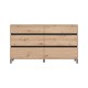 ΣΥΡΤΑΡΙΕΡΑ MARRON 157 6F ARTISAN OAK/ΜΑΥΡΟ ΜΑΤΤ ΧΡΩΜΑ 157x40x90εκ ΣΥΡΤΑΡΙΕΡΑ MARRON 157 6F ARTISAN OAK/ΜΑΥΡΟ ΜΑΤΤ ΧΡΩΜΑ 157x40x90εκ