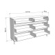ΣΥΡΤΑΡΙΕΡΑ MARRON 157 6F ARTISAN OAK/ΜΑΥΡΟ ΜΑΤΤ ΧΡΩΜΑ 157x40x90εκ ΣΥΡΤΑΡΙΕΡΑ MARRON 157 6F ARTISAN OAK/ΜΑΥΡΟ ΜΑΤΤ ΧΡΩΜΑ 157x40x90εκ