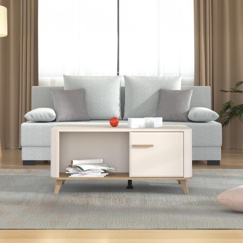 ΤΡΑΠΕΖΑΚΙ ΣΑΛΟΝΙΟΥ DARWEN CASHMERE/ARTISAN OAK/CASHMERE MATT FOIL 101x55x46εκ