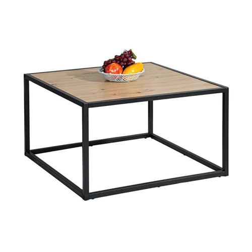 ΤΡΑΠΕΖΑΚΙ ΣΑΛΟΝΙΟΥ Fylliana Edge 2295 GREY OAK ΧΡΩΜΑ 70x70x40εκ