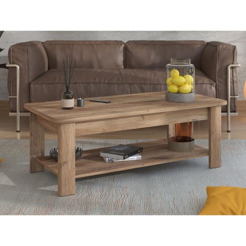 ΤΡΑΠΕΖΑΚΙ ΣΑΛΟΝΙΟΥ JERSEY FLAGSTAFF OAK 124x60x45εκ