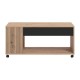 ΤΡΑΠΕΖΑΚΙ ΣΑΛΟΝΙΟΥ MAYENNE ARTISAN OAK-ΜΑΥΡΟ MAT 101x55x45εκ ΤΡΑΠΕΖΑΚΙ ΣΑΛΟΝΙΟΥ MAYENNE ARTISAN OAK-ΜΑΥΡΟ MAT 101x55x45εκ