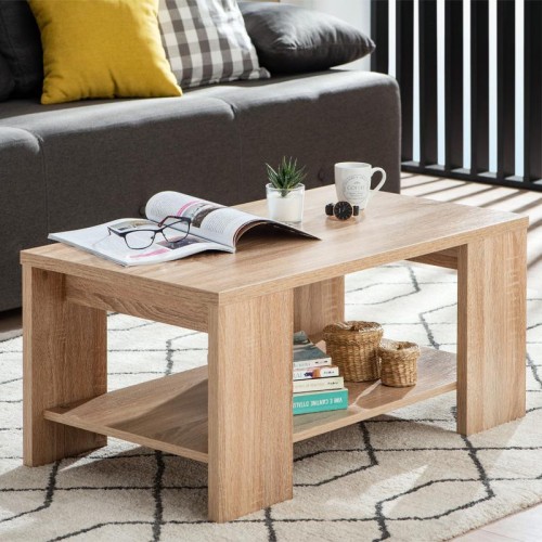 ΤΡΑΠΕΖΑΚΙ ΣΑΛΟΝΙΟΥ UNION SONOMA OAK 90.50*50.50*41.50