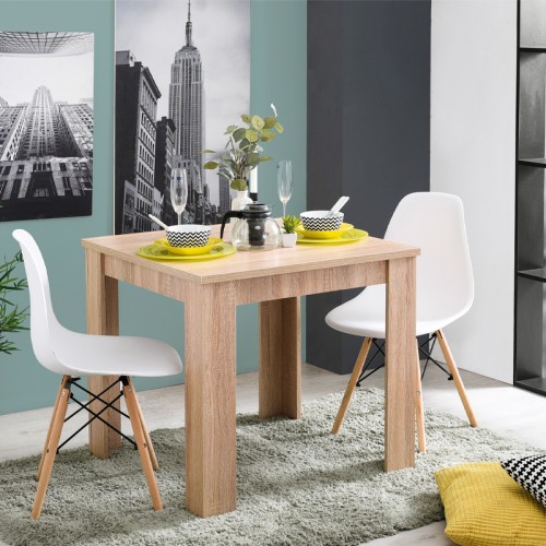 ΤΡΑΠΕΖΙ DT SONOMA OAK 80x80x75εκ