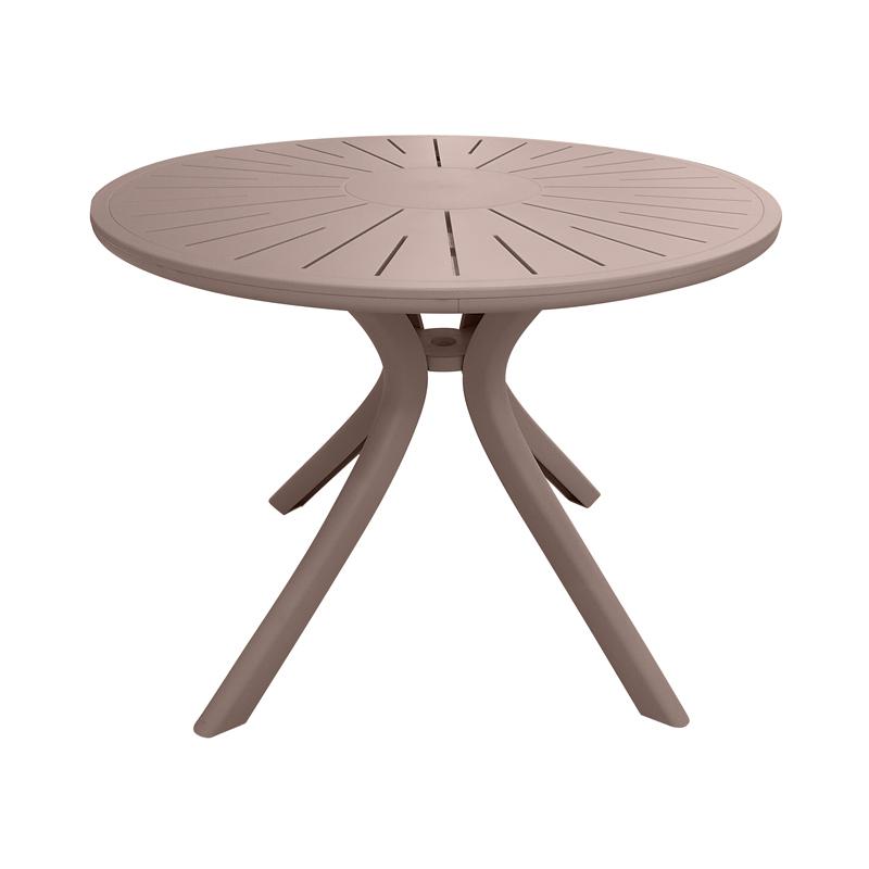 ΤΡΑΠΕΖΙ ΠΛΑΣΤΙΚΟ ΣΤΡΟΓΓΥΛΟ FYLLIANA FL8100 CAPPUCCINO ΧΡΩΜΑ 100x75εκ ΤΡΑΠΕΖΙ ΠΛΑΣΤΙΚΟ ΣΤΡΟΓΓΥΛΟ FYLLIANA FL8100 CAPPUCCINO ΧΡΩΜΑ 100x75εκ
