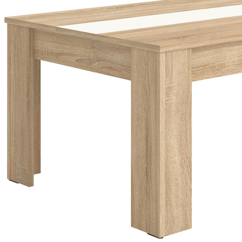 ΤΡΑΠΕΖΙ ΣΑΛΟΝΙΟΥ MARENGO SONOMA/OPAQUE WHITE 112x65x46εκ ΤΡΑΠΕΖΙ ΣΑΛΟΝΙΟΥ MARENGO SONOMA/OPAQUE WHITE 112x65x46εκ