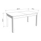 ΤΡΑΠΕΖΙ ΤΡΑΠΕΖΑΡΙΑΣ ΑΝΟΙΓΟΜΕΝΟ DARWEN CASHMERE/CASHMERE MATT FOIL 160x90x77εκ ΤΡΑΠΕΖΙ ΤΡΑΠΕΖΑΡΙΑΣ ΑΝΟΙΓΟΜΕΝΟ DARWEN CASHMERE/CASHMERE MATT FOIL 160x90x77εκ