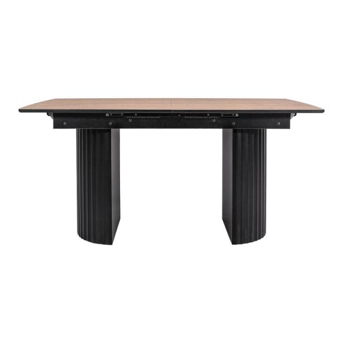 ΤΡΑΠΕΖΙ ΤΡΑΠΕΖΑΡΙΑΣ ΑΝΟΙΓΟΜΕΝΟ Fylliana "Premium 2" RUSTIC OAK ΧΡΩΜΑ 160(+40)x90x75εκ