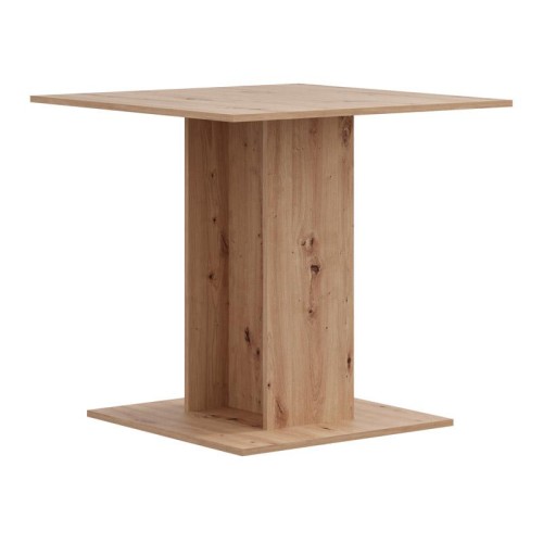 ΤΡΑΠΕΖΙ ΤΡΑΠΕΖΑΡΙΑΣ CAPUA ARTISAN OAK ΧΡΩΜΑ 80x80x76εκ
