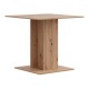 ΤΡΑΠΕΖΙ ΤΡΑΠΕΖΑΡΙΑΣ CAPUA ARTISAN OAK ΧΡΩΜΑ 80x80x76εκ