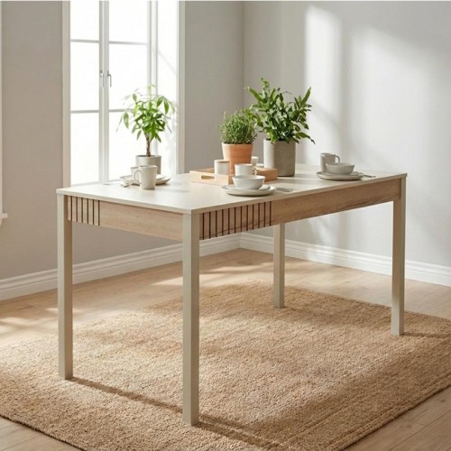 ΤΡΑΠΕΖΙ ΤΡΑΠΕΖΑΡΙΑΣ Fylliana FL2408 ΧΡΩΜΑ SONOMA-CASHMERE 120x70x76εκ ΤΡΑΠΕΖΙ ΤΡΑΠΕΖΑΡΙΑΣ Fylliana FL2408 ΧΡΩΜΑ SONOMA-CASHMERE 120x70x76εκ