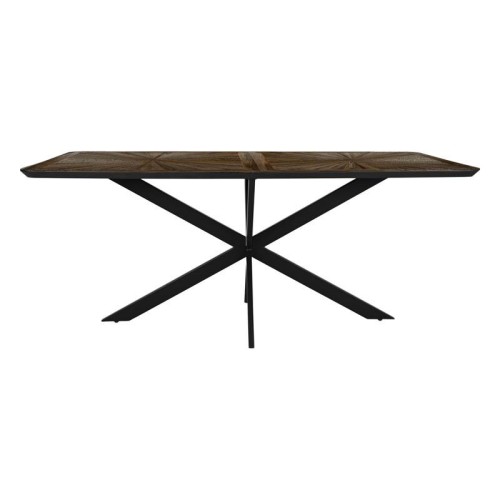ΤΡΑΠΕΖΙ ΤΡΑΠΕΖΑΡΙΑΣ Fylliana Gaia ΚΑΦΕ ΧΡΩΜΑ 180x90x76εκ