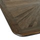 ΤΡΑΠΕΖΙ ΤΡΑΠΕΖΑΡΙΑΣ Fylliana Gaia ΚΑΦΕ ΧΡΩΜΑ 180x90x76εκ