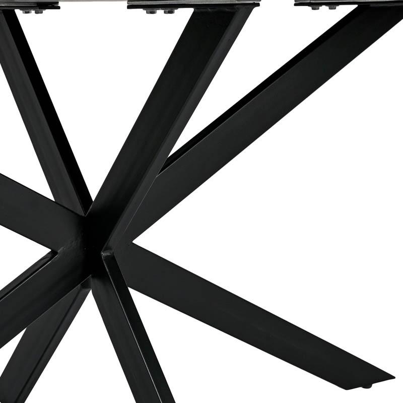 ΤΡΑΠΕΖΙ ΤΡΑΠΕΖΑΡΙΑΣ Fylliana Gaia ΚΑΦΕ ΧΡΩΜΑ 180x90x76εκ