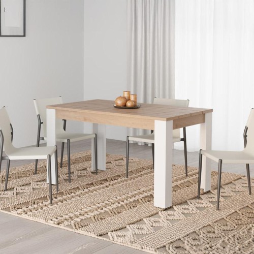 ΤΡΑΠΕΖΙ ΤΡΑΠΕΖΑΡΙΑΣ SPOLETO ΛΕΥΚΟ-ARTISAN OAK ΧΡΩΜΑ 135x80x76εκ ΤΡΑΠΕΖΙ ΤΡΑΠΕΖΑΡΙΑΣ SPOLETO ΛΕΥΚΟ-ARTISAN OAK ΧΡΩΜΑ 135x80x76εκ