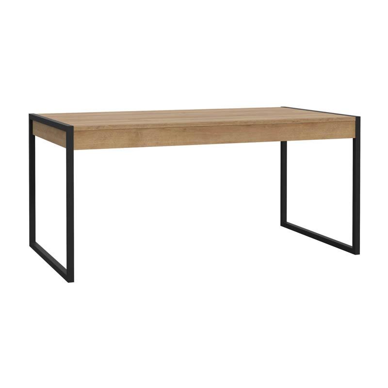 ΤΡΑΠΕΖΙ ΤΡΑΠΕΖΑΡΙΑΣ TERRANO RIVIERA OAK ΧΡΩΜΑ 166x90x77εκ ΤΡΑΠΕΖΙ ΤΡΑΠΕΖΑΡΙΑΣ TERRANO RIVIERA OAK ΧΡΩΜΑ 166x90x77εκ