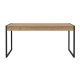 ΤΡΑΠΕΖΙ ΤΡΑΠΕΖΑΡΙΑΣ TERRANO RIVIERA OAK ΧΡΩΜΑ 166x90x77εκ ΤΡΑΠΕΖΙ ΤΡΑΠΕΖΑΡΙΑΣ TERRANO RIVIERA OAK ΧΡΩΜΑ 166x90x77εκ