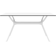 AIR ΤΡΑΠΕΖΙ 140Χ80Χ74εκ. WHITE LAMINATE 12mm