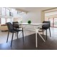 AIR ΤΡΑΠΕΖΙ 140Χ80Χ74εκ. WHITE LAMINATE 12mm