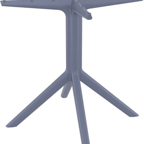 SKY DARK GREY ΒΑΣΗ 80X80X73εκ. ΠΟΛ/ΝΙΟΥ