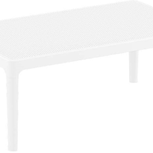 SKY WHITE 100Χ60Χ40εκ. ΤΡΑΠΕΖΙ ΠΟΛ/ΝΙΟΥ
