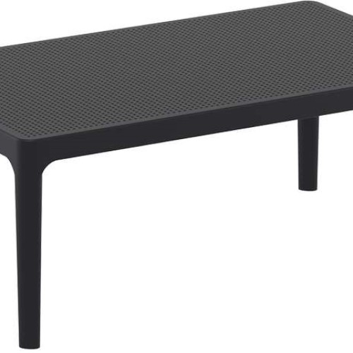 SKY BLACK 100Χ60Χ40εκ. ΤΡΑΠΕΖΙ ΠΟΛ/ΝΙΟΥ