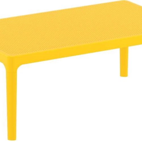 SKY YELLOW 100Χ60Χ40εκ. ΤΡΑΠΕΖΙ ΠΟΛ/ΝΙΟΥ