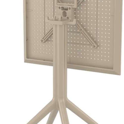 SKY TAUPE 60Χ60X74εκ. ΤΡΑΠΕΖΙ ΠΤΥΣ/ΝΟ ΠΟΛ/ΝΙΟΥ