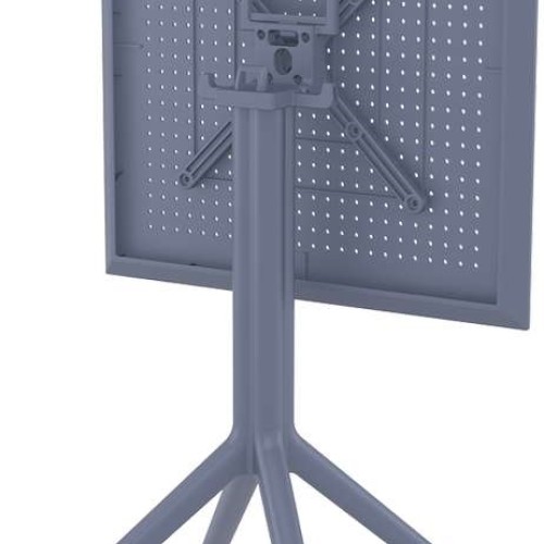 SKY DARK GREY 60Χ60X74εκ. ΤΡΑΠΕΖΙ ΠΤΥΣ/ΝΟ ΠΟΛ/ΝΙΟΥ