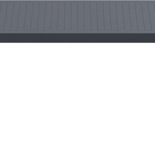 ARES ΤΡΑΠΕΖΙ 140Χ80Χ75εκ. DARK GREY ΠΟΛ/ΝΙΟΥ