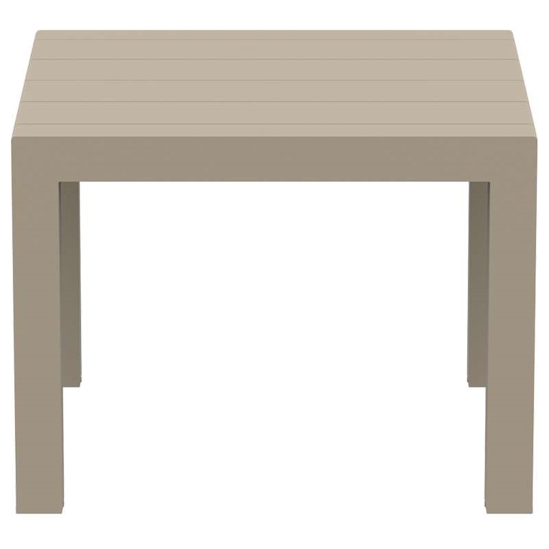 VEGAS TAUPE 100X100/140Χ75εκ. ΕΠΕΚΤ.ΤΡΑΠΕΖΙ ΠΟΛ/ΝΙΟΥ