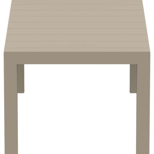 VEGAS TAUPE 100X180/220Χ75εκ. ΕΠΕΚΤ.ΤΡΑΠΕΖΙ ΠΟΛ/ΝΙΟΥ