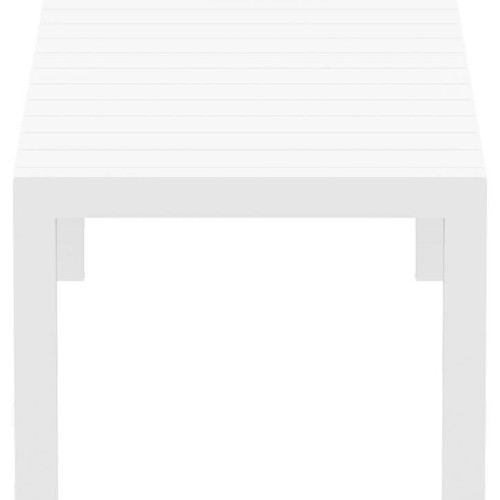 VEGAS WHITE 100X260/300Χ75εκ. ΕΠΕΚΤ.ΤΡΑΠΕΖΙ ΠΟΛ/ΝΙΟΥ