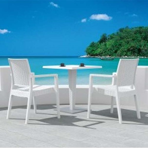 RIVA ΒΑΣΗ WHITE 45Χ45Χ71εκ. ΠΟΛ/ΝΙΟΥ