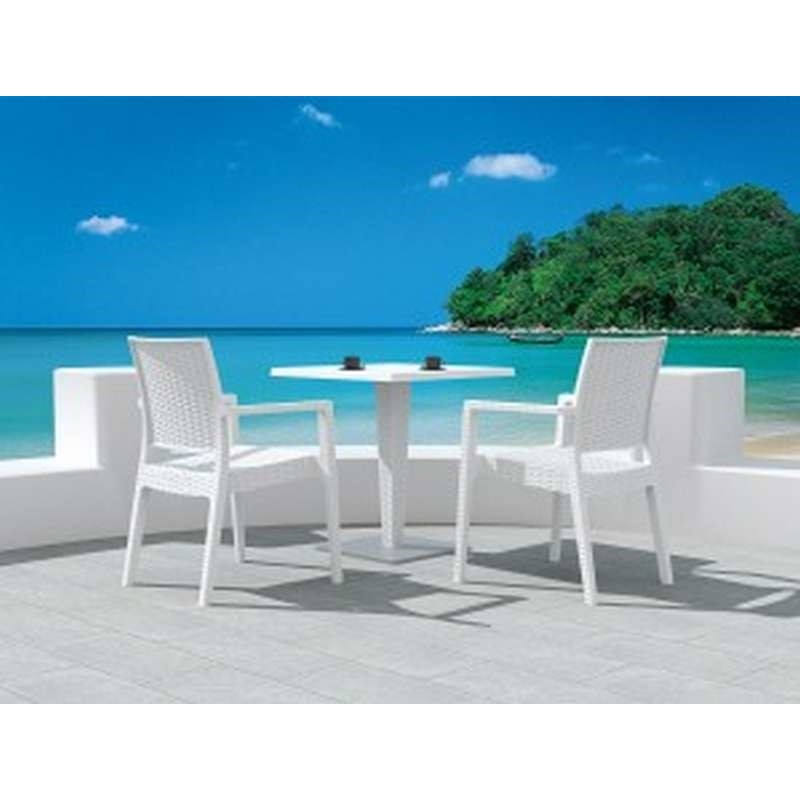 RIVA ΒΑΣΗ WHITE 45Χ45Χ71εκ. ΠΟΛ/ΝΙΟΥ
