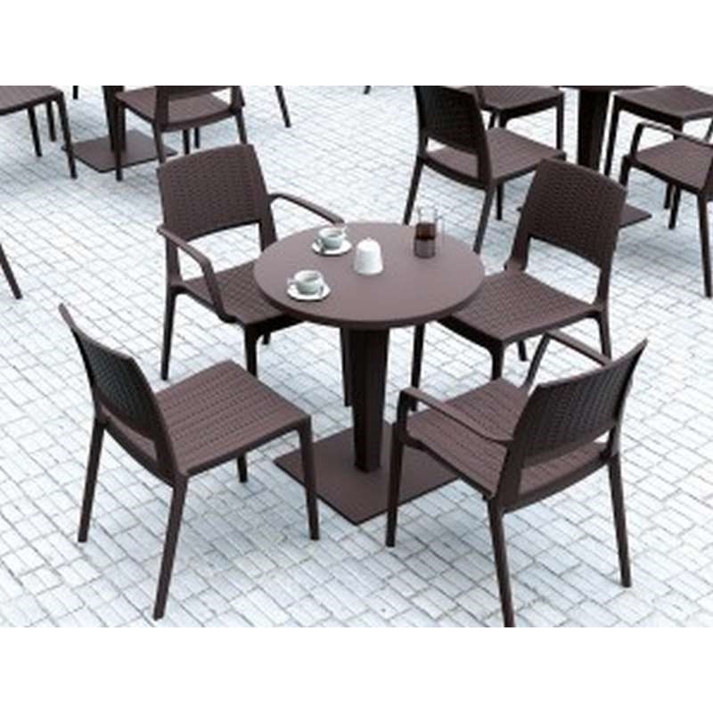 RIVA ΒΑΣΗ BROWN 45Χ45Χ71εκ. ΠΟΛ/ΝΙΟΥ RIVA ΒΑΣΗ BROWN 45Χ45Χ71εκ. ΠΟΛ/ΝΙΟΥ