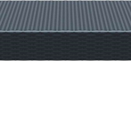 MIAMI DARK GREY ΤΡΑΠΕΖΙ 92Χ53Χ45εκ. ΠΟΛ/ΝΙΟΥ