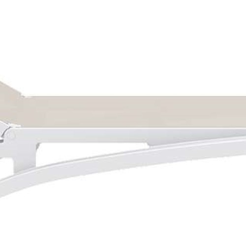 PACIFIC ΞΑΠΛΩΣΤΡΑ WHITE/TAUPE ΠΟΛ/ΝΙΟΥ